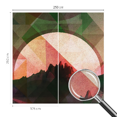 Fotomurale adesivo colline pittoresche