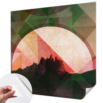 Fotomurale adesivo colline pittoresche