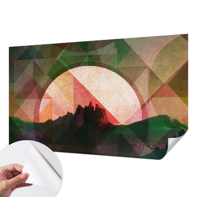 Fotomurale adesivo colline pittoresche