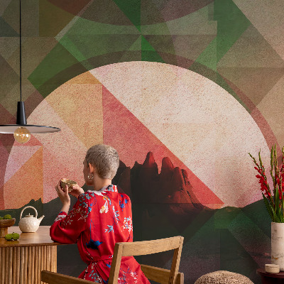 Fotomurale adesivo colline pittoresche