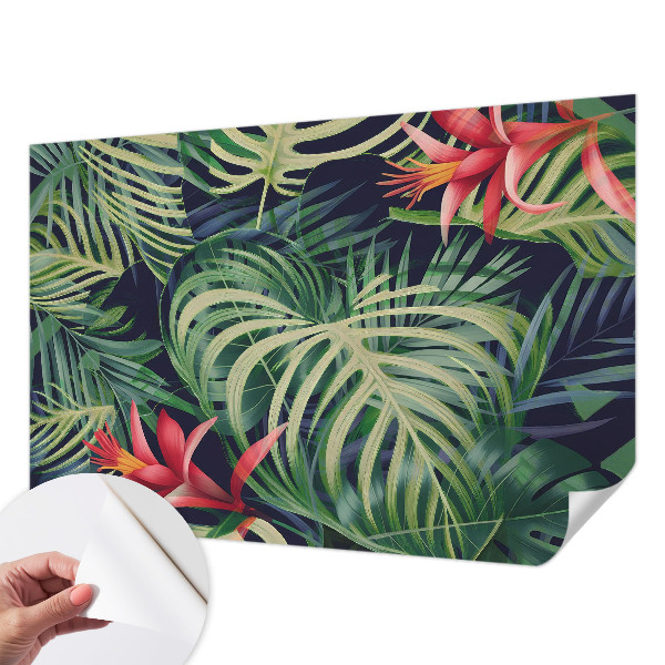 Carta da parati 3D Piante esotiche