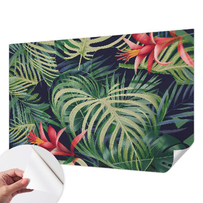 Carta da parati 3D Piante esotiche