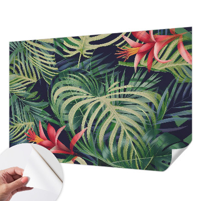 Carta da parati 3D Piante esotiche