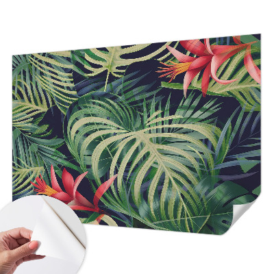 Carta da parati 3D Piante esotiche