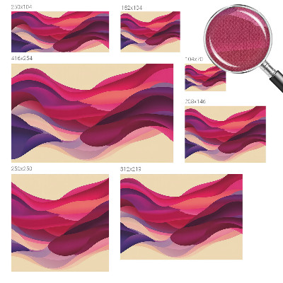 Carta da parati adesiva Onde liquide