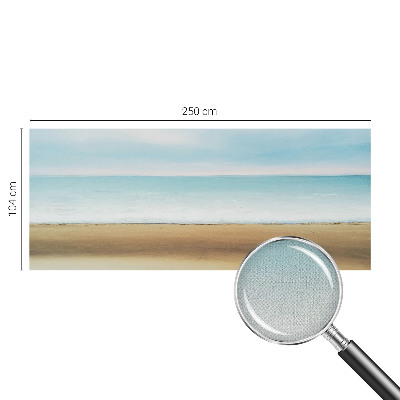 Carta da parati effetto profondità Paesaggio costiero