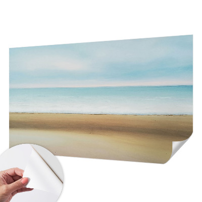 Carta da parati effetto profondità Paesaggio costiero