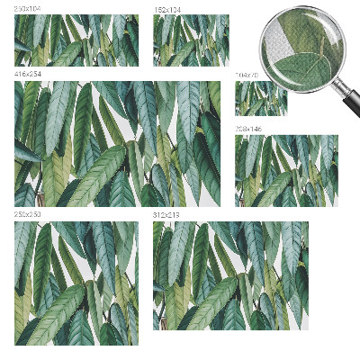 Fotomurale per cameretta Foglie naturali