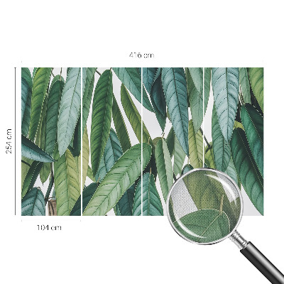 Fotomurale per cameretta Foglie naturali