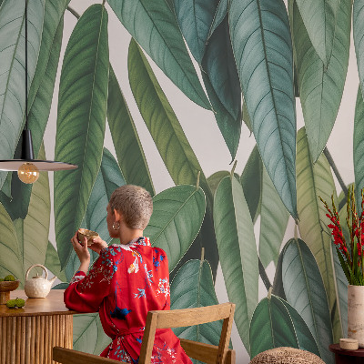 Fotomurale per cameretta Foglie naturali