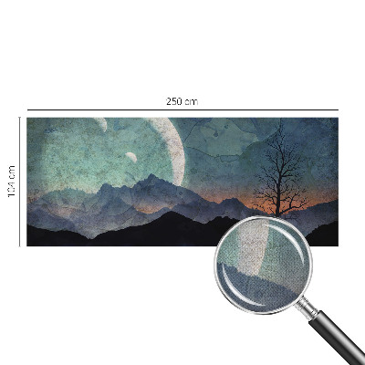 Carta da parati 3D Paesaggio notturno