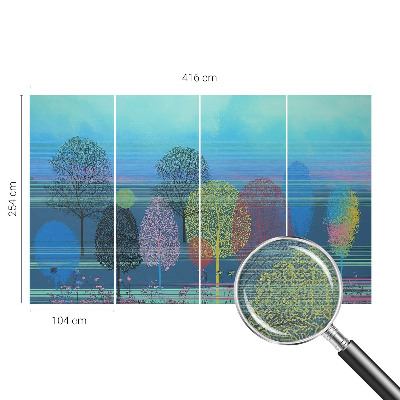 Fotomurale 3D Armonia colorata