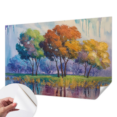 Fotomurale 3D Astrazione ad albero