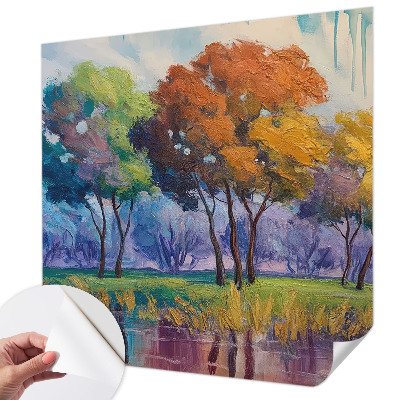 Fotomurale 3D Astrazione ad albero