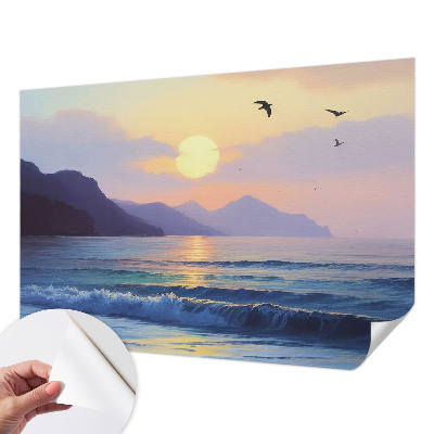 Carta da parati effetto profondità Mare Ovest
