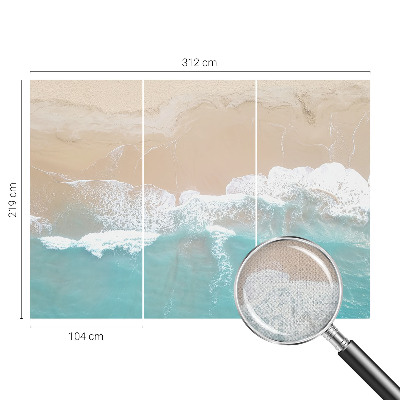 Carta da parati cameretta Onde fragorose