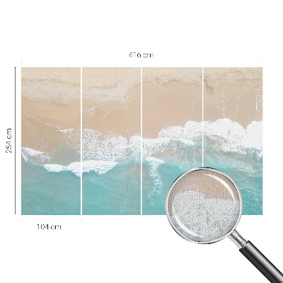 Carta da parati cameretta Onde fragorose