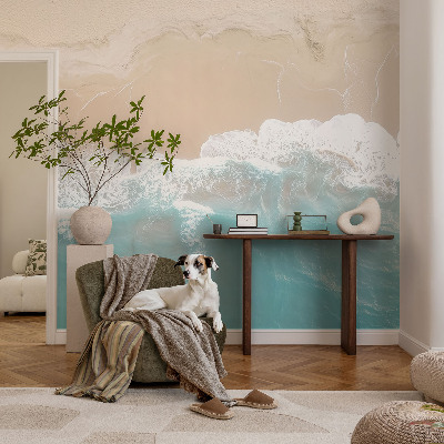 Carta da parati cameretta Onde fragorose