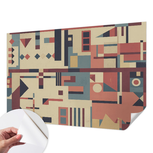 Fotomurale per cameretta Composizione astratta