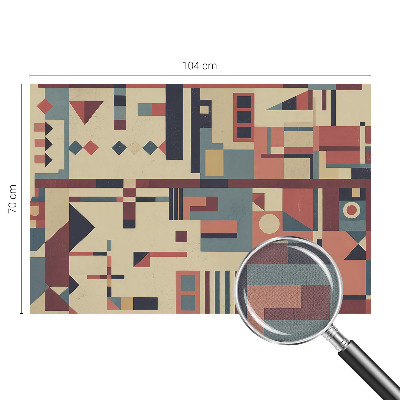 Fotomurale per cameretta Composizione astratta