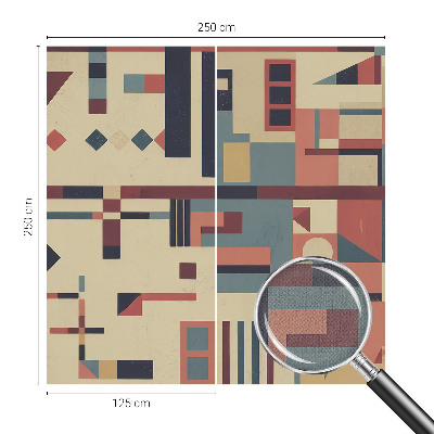 Fotomurale per cameretta Composizione astratta