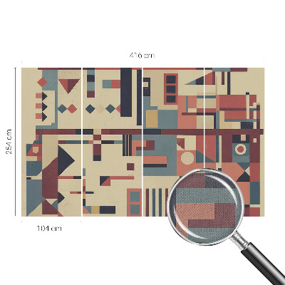 Fotomurale per cameretta Composizione astratta