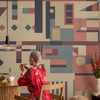 Fotomurale per cameretta Composizione astratta