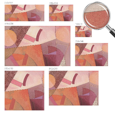 Fotomurale adesivo Forme colorate