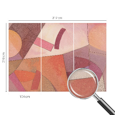 Fotomurale adesivo Forme colorate