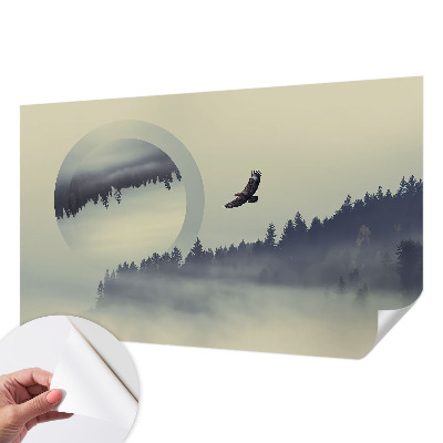 Carta da parati adesiva Paesaggio forestale