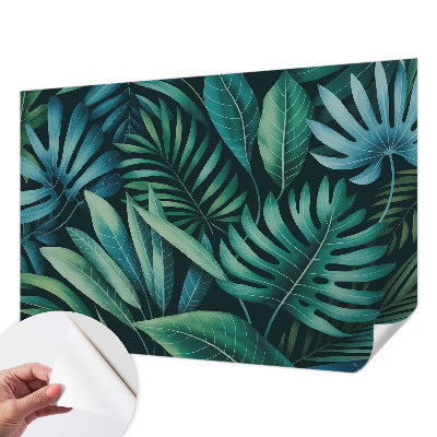 Fotomurale per cameretta Foglie tropicali