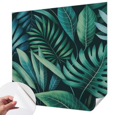 Fotomurale per cameretta Foglie tropicali