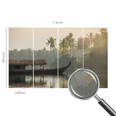 Fotomurale effetto 3D Paradiso tropicale