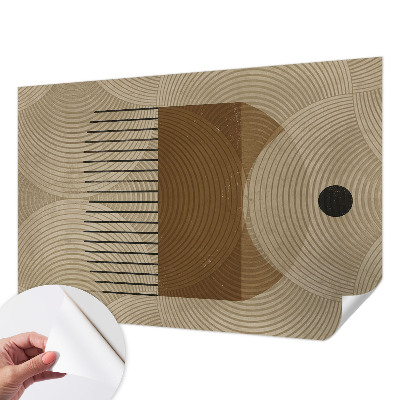 Carta da parati per cameretta Geometria dell'armonia