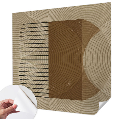 Carta da parati per cameretta Geometria dell'armonia