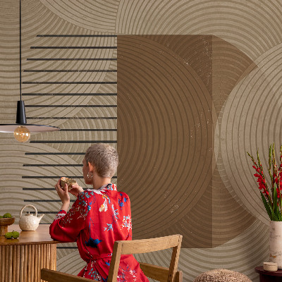 Carta da parati per cameretta Geometria dell'armonia