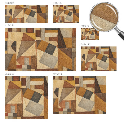 Fotomurale adesivo Astrazione geometrica