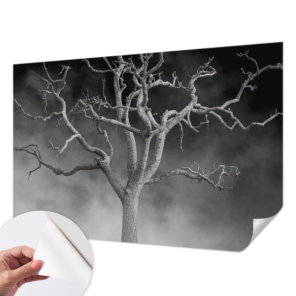 Carta da parati adesiva Albero nebbioso