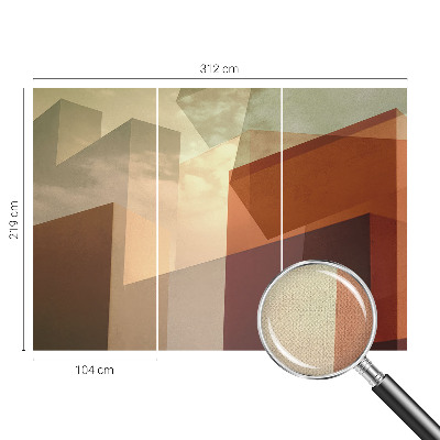 Fotomurale 3D Forme astratte