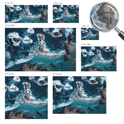 Fotomurale per cameretta Onde oceaniche
