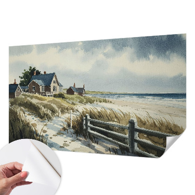 Carta da parati cameretta Dune sulla spiaggia