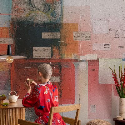 Fotomurale per bambini Composizione astratta