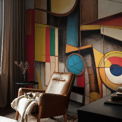 Carta da parati 3D Motivi geometrici