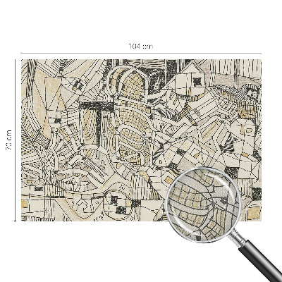 Fotomurale 3D Astrazione geometrica