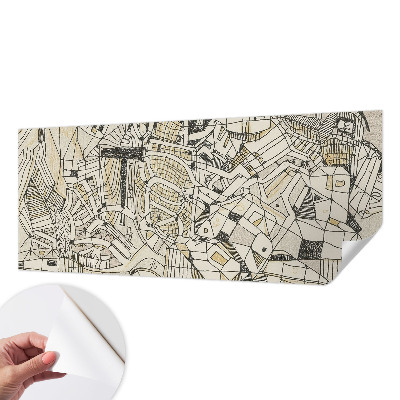 Fotomurale 3D Astrazione geometrica