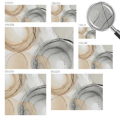 Fotomurale adesivo Armonia geometrica