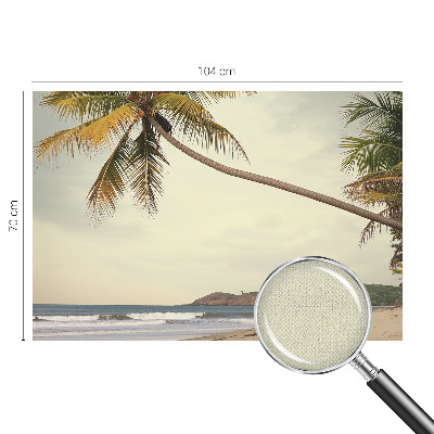 Fotomurale effetto 3D Paesaggio tropicale