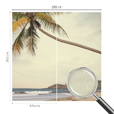 Fotomurale effetto 3D Paesaggio tropicale