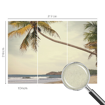 Fotomurale effetto 3D Paesaggio tropicale