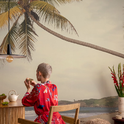 Fotomurale effetto 3D Paesaggio tropicale